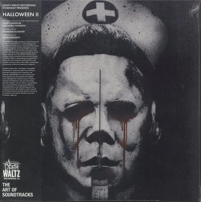 Halloween (+ Sequels) Halloween II - Clear Frosted Vinyl + Poster + Obi UK Vinyl LP