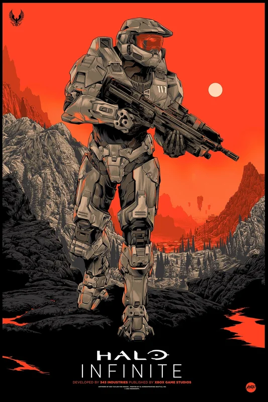 Halo Infinite: Forever We Fight (Portrait) Poster