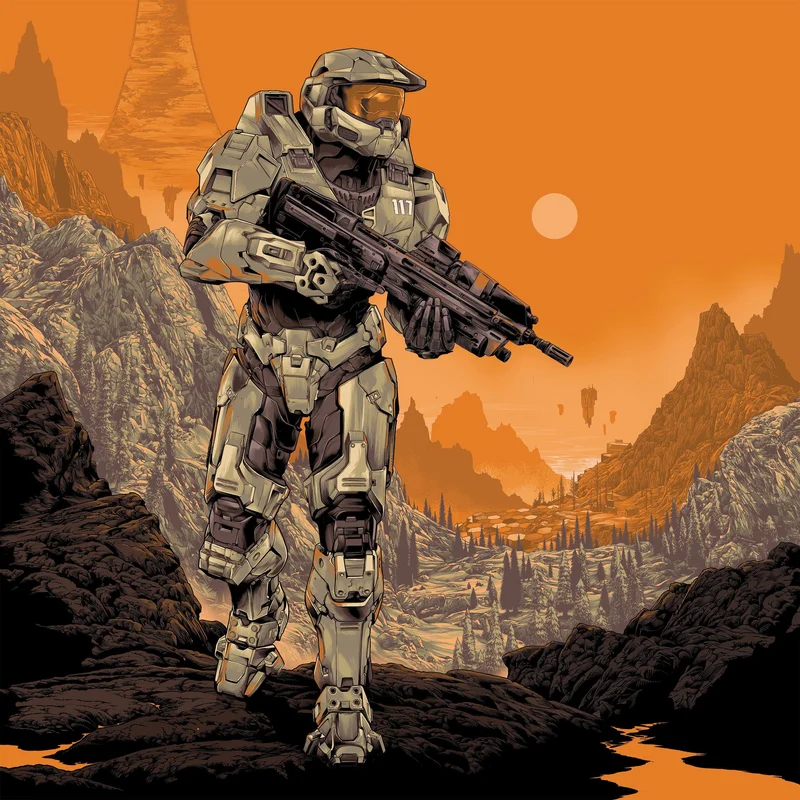 Halo Infinite - Original Video Game Soundtrack 2XLP 2x 180 Gram Color Vinyl