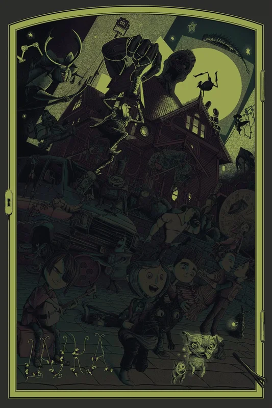 Handcrafted: From Coraline to Kubo (Glow-in-the-Dark Variant)