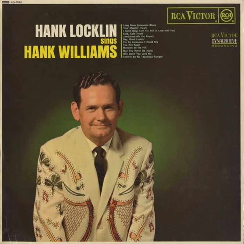 Hank Locklin Sings Hank Williams - Red Spot UK Vinyl LP