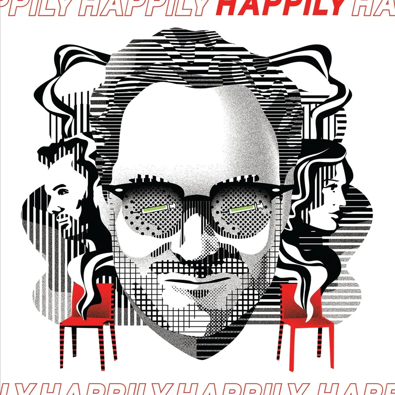 Happily - Original Motion Picture Score Pink and Green Vinyl