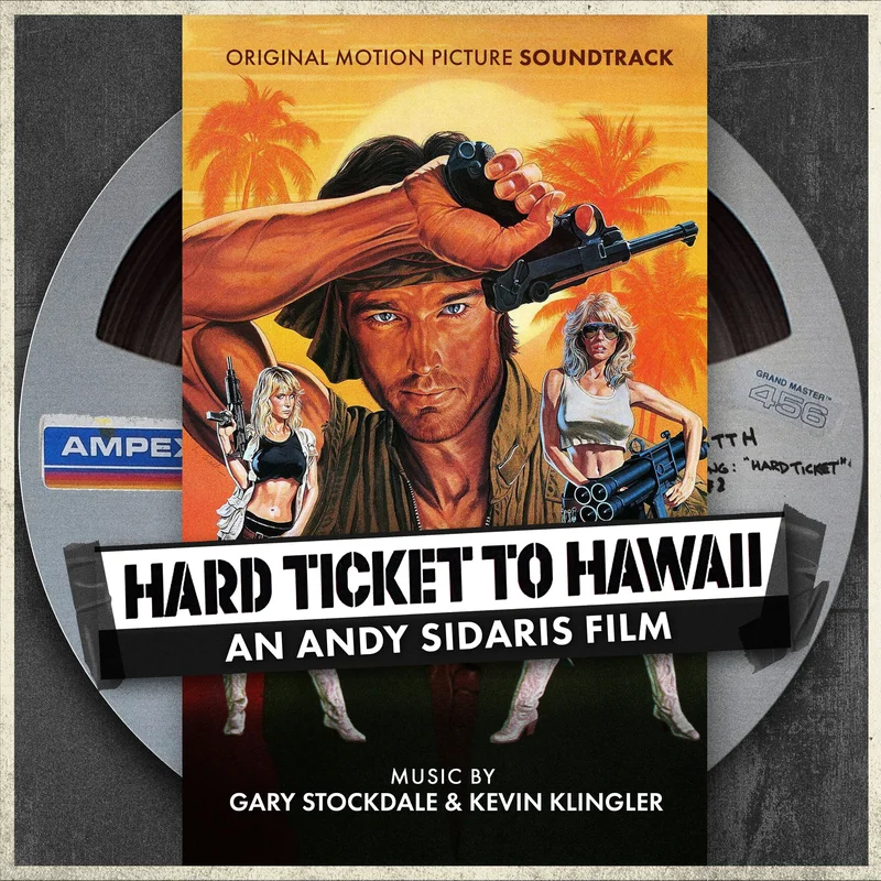 Hard Ticket To Hawaii - Original Motion Picture Soundtrack LP Blood Burst (Limited to x200)