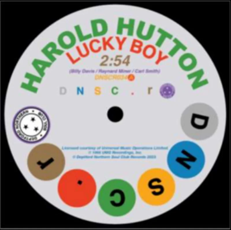 Harold Hutton & The Dells - Lucky Boy / Thinkin About You