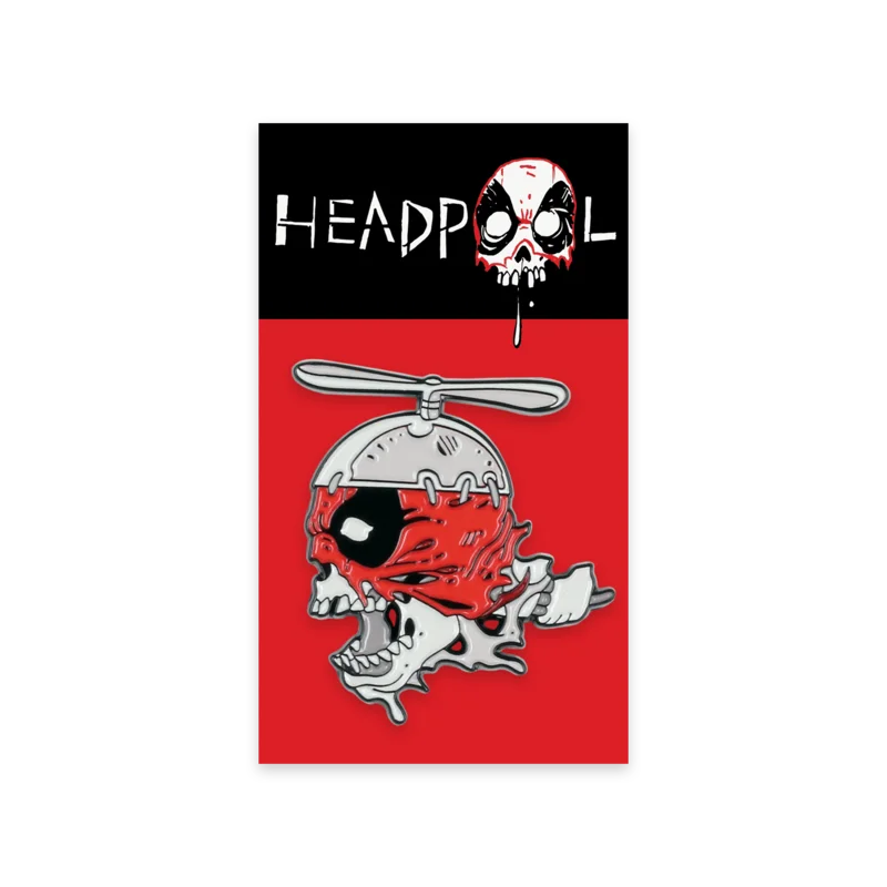 Headpool Enamel Pin