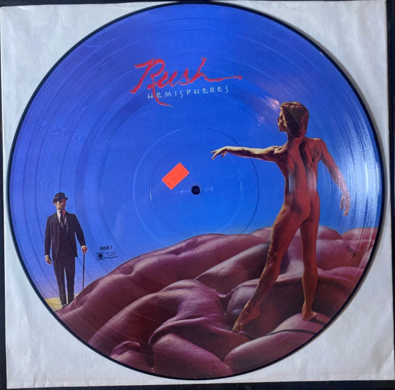Hemispheres By Rush Picture Disc LP