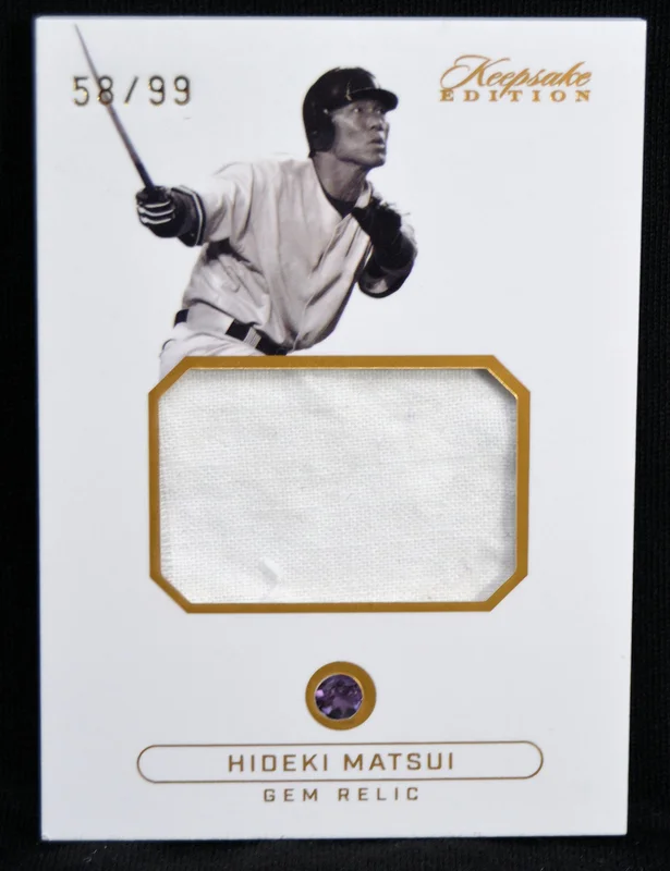 Hideki Matsui - 2024 Keepsake Sports Relic 58/99
