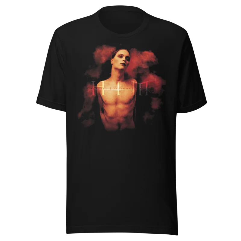 HIM - Deep Shadows Jumbo Print T-Shirt Black