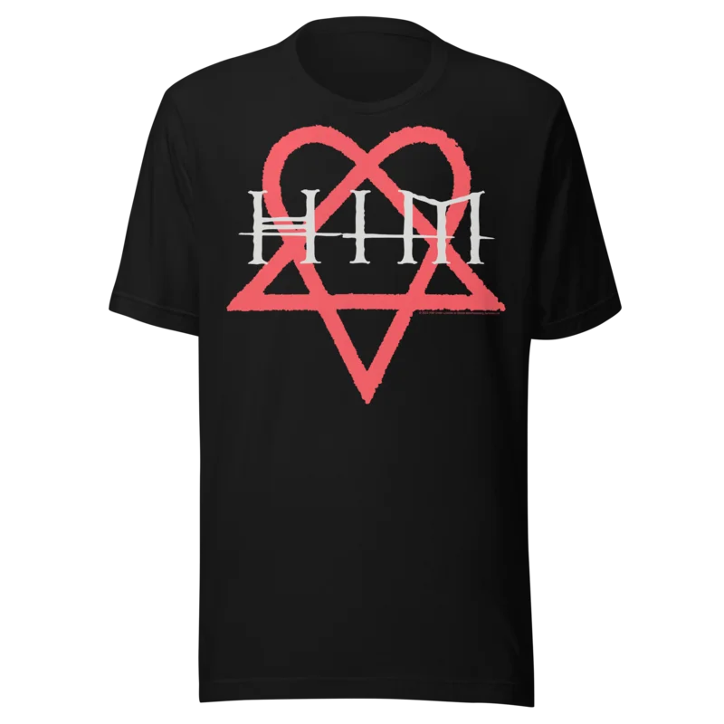 HIM - Heartkiller Jumbo Print T-Shirt Black