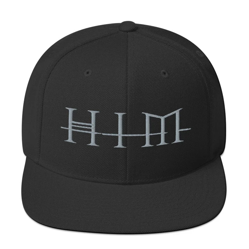 HIM - Logo Snapback Hat Black