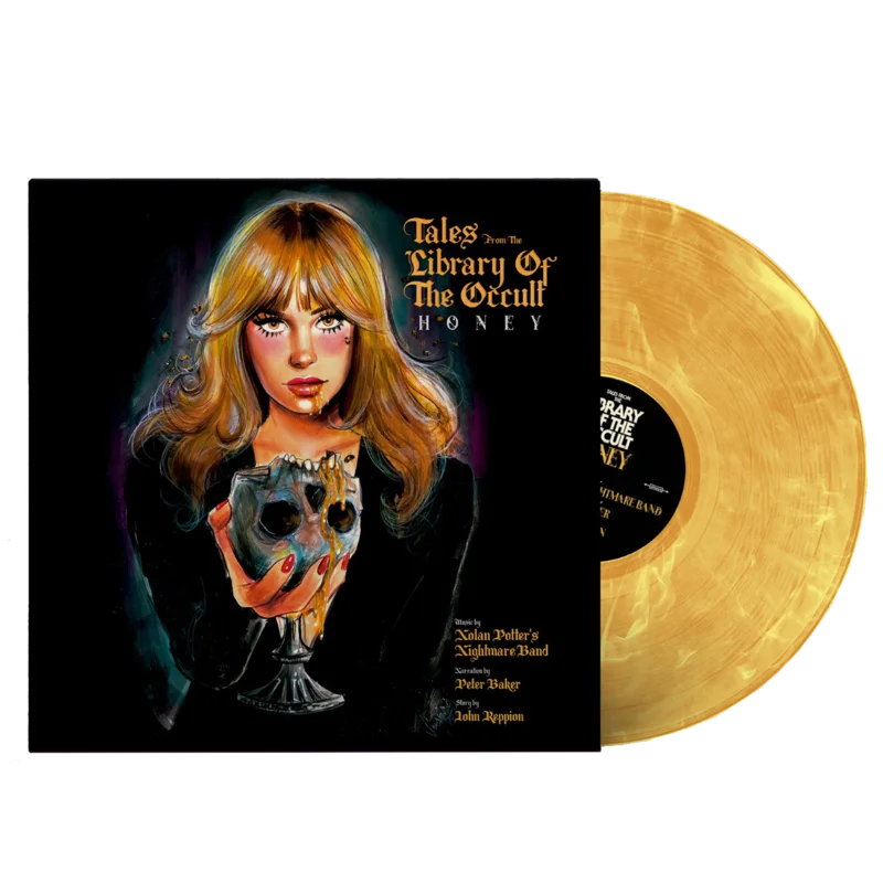 Honey LP by Nolan Potter's Nightmare Band Honey Colored Vinyl