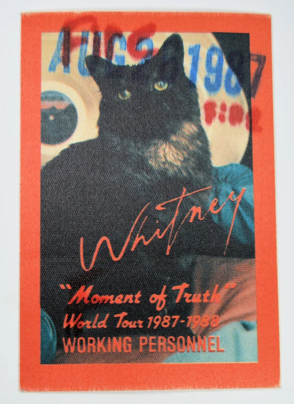 Houston, Whitney - Moment Tour Backstage Pass
