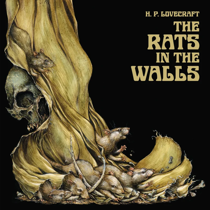 HP Lovecraft's Rats in the Walls 2XLP Mondo Exclusive Opaque Green and Yellow Swirl