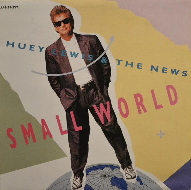 Huey Lewis & The News-Small World 12" Single