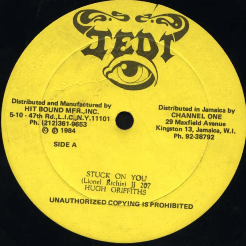Hugh Griffiths-Stuck On You 12" Single
