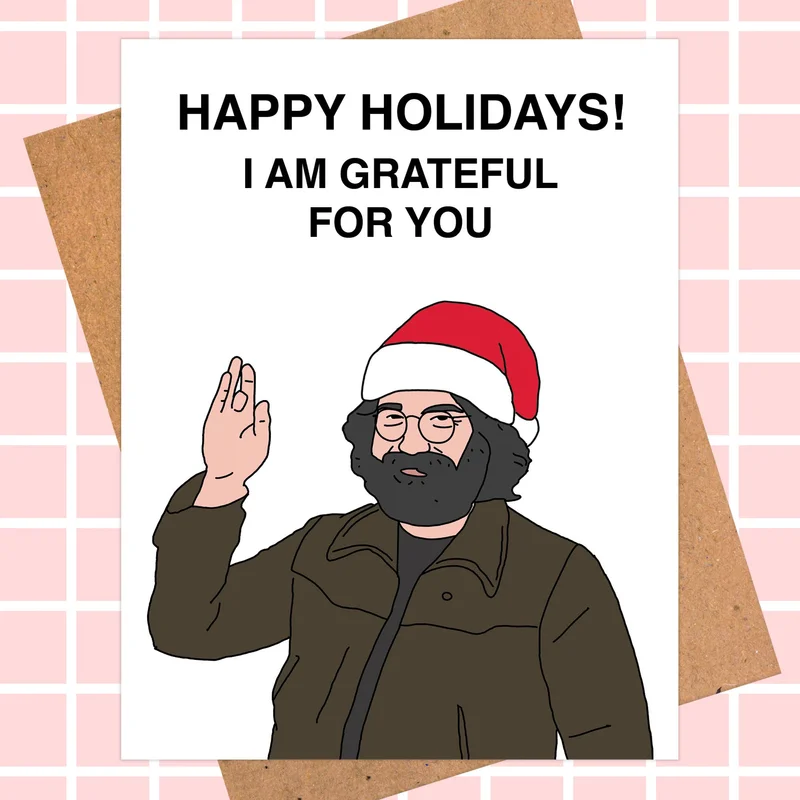 "I am Grateful for You" Christmas Card