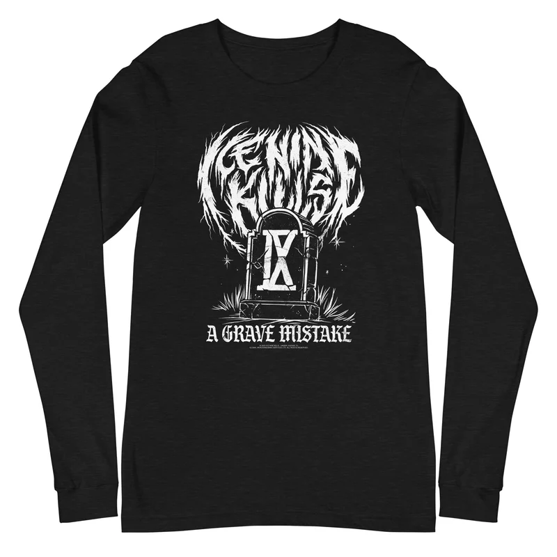 Ice Nine Kills - A Grave Mistake Long Sleeve T-Shirt Black
