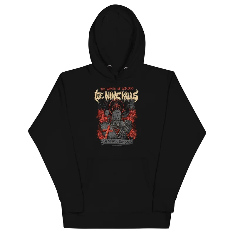 Ice Nine Kills - Beneath This Soil Hoodie Black