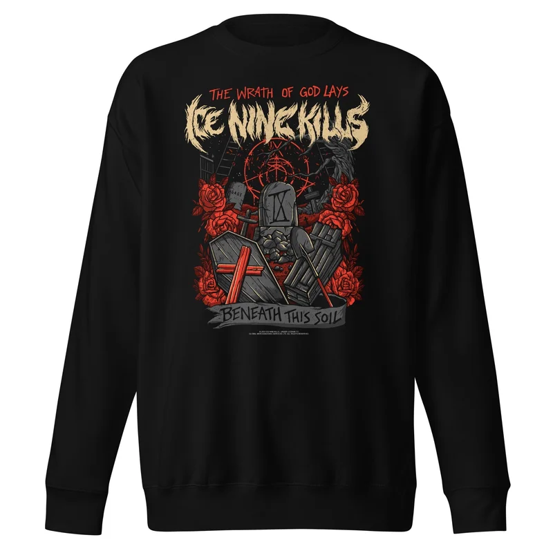 Ice Nine Kills - Beneath This Soil Sweatshirt Black