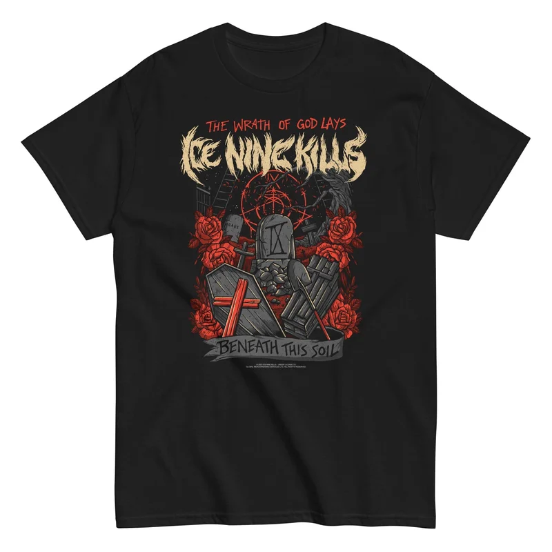Ice Nine Kills - Beneath This Soil T-Shirt Black