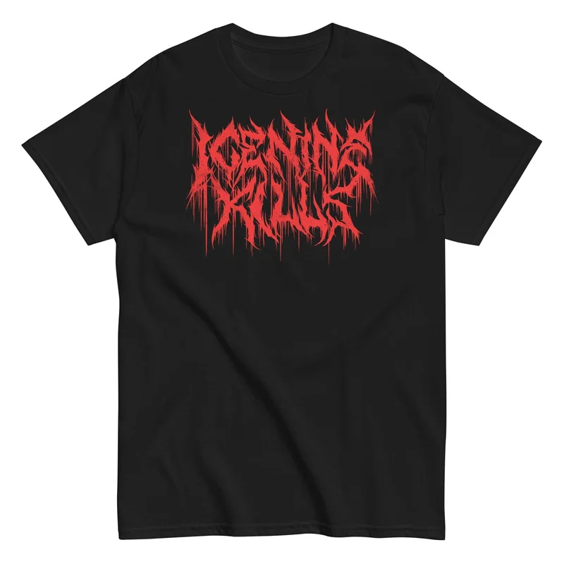Ice Nine Kills - Drip Logo T-Shirt Black