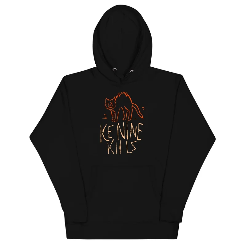 Ice Nine Kills - Scratchy Cat Hoodie Black