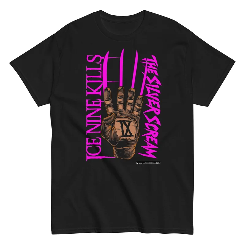 Ice Nine Kills - Silver Scream T-Shirt Black