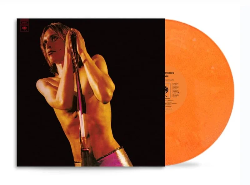 Iggy Pop Raw Power - National Album Day 2025 - Orange Swirl Vinyl - Sealed UK Vinyl LP