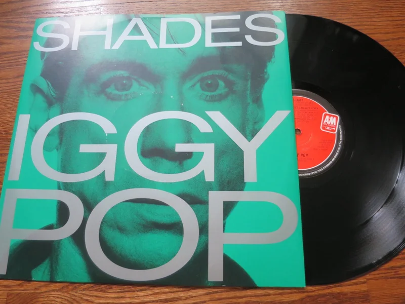 Iggy Pop - Two 12" singles - Shades & Cold Metal