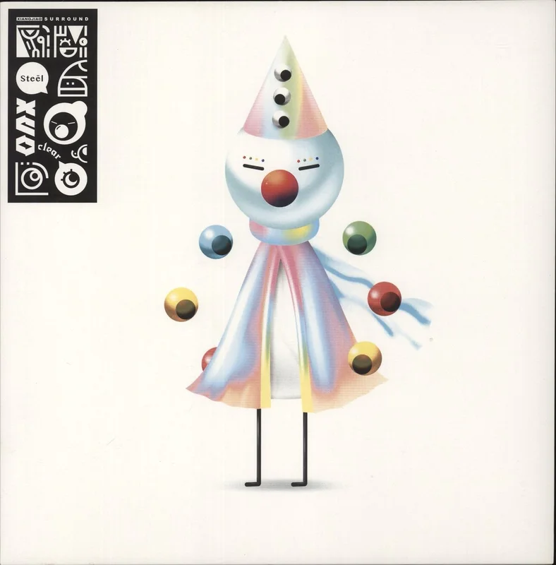 Iglooghost Clear Tamei / Steel Mogu - Clear Vinyl UK 12" vinyl