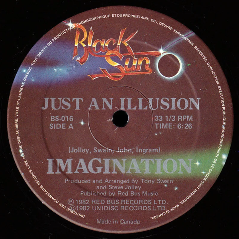 Imagination-Just An Illusion 12" Single