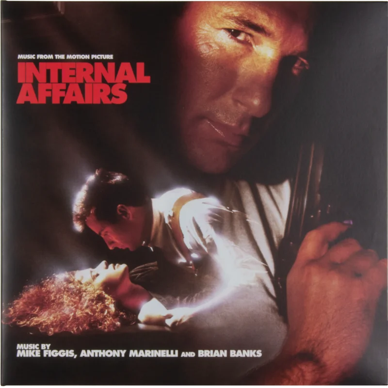 Internal Affairs - Music from the Motion Picture 2xLP Mondo Exclusive Mondo Exclusive Red Vinyl