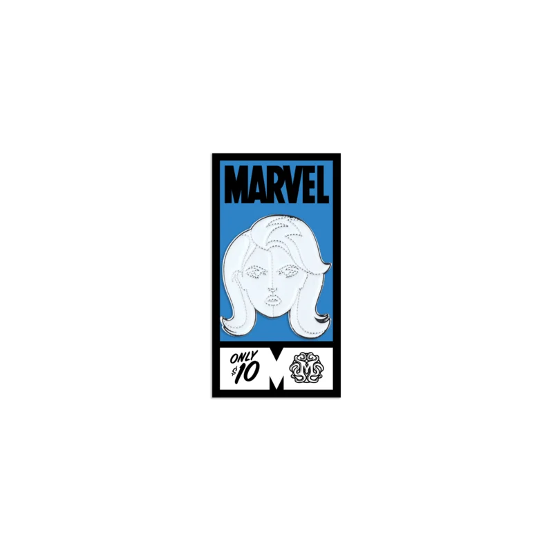 Invisible Woman Enamel Pin