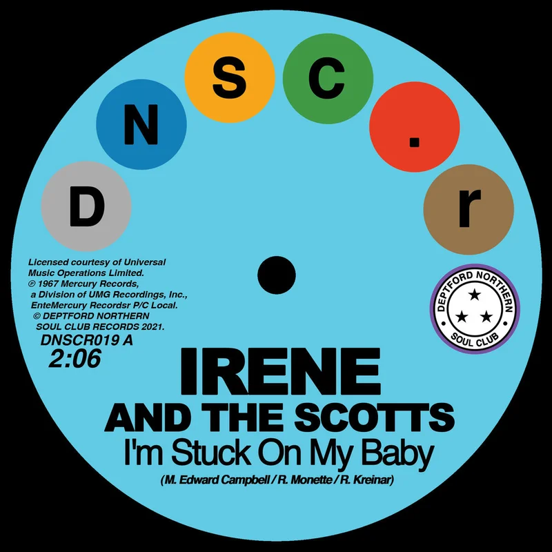 Irene And The Scotts / The Chantels - Im Stuck On My Baby / Indian Giver