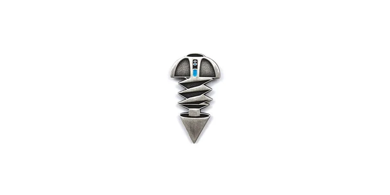 Iron Giant Bolt Enamel Pin