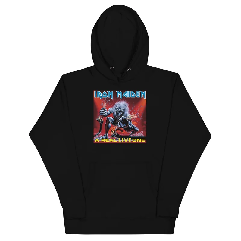 Iron Maiden - A Real Live One Hoodie Black