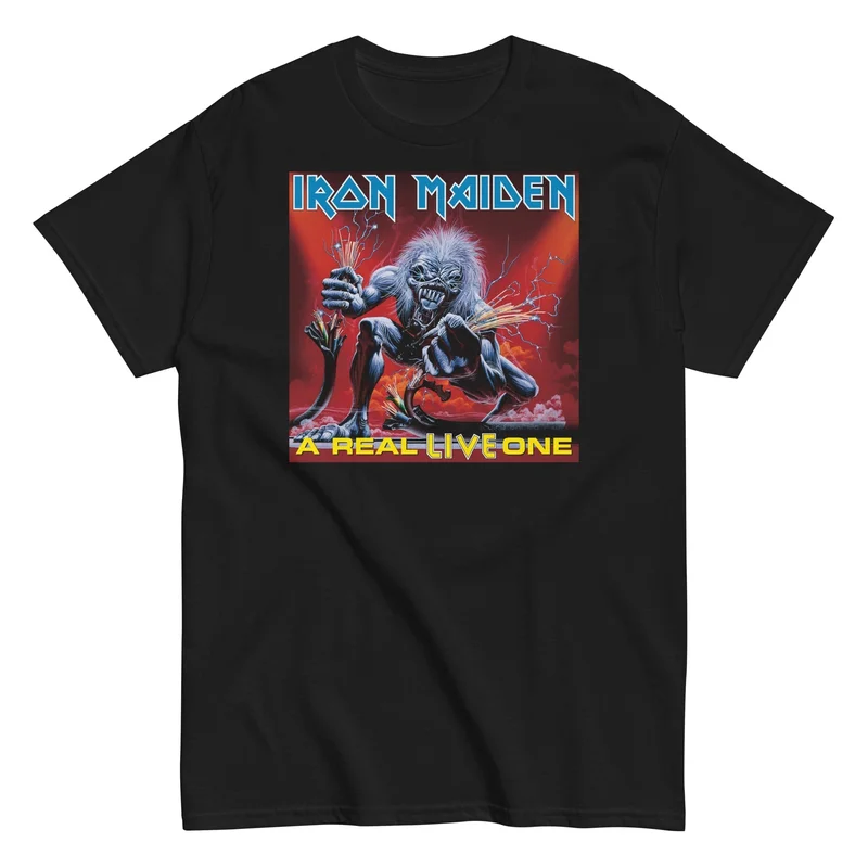 Iron Maiden - A Real Live One T-Shirt Black