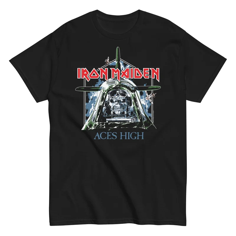 Iron Maiden - Aces High T-Shirt Black