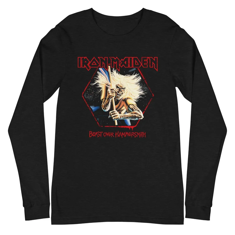 Iron Maiden - Beast Over Hammersmith Long Sleeve T-Shirt Black
