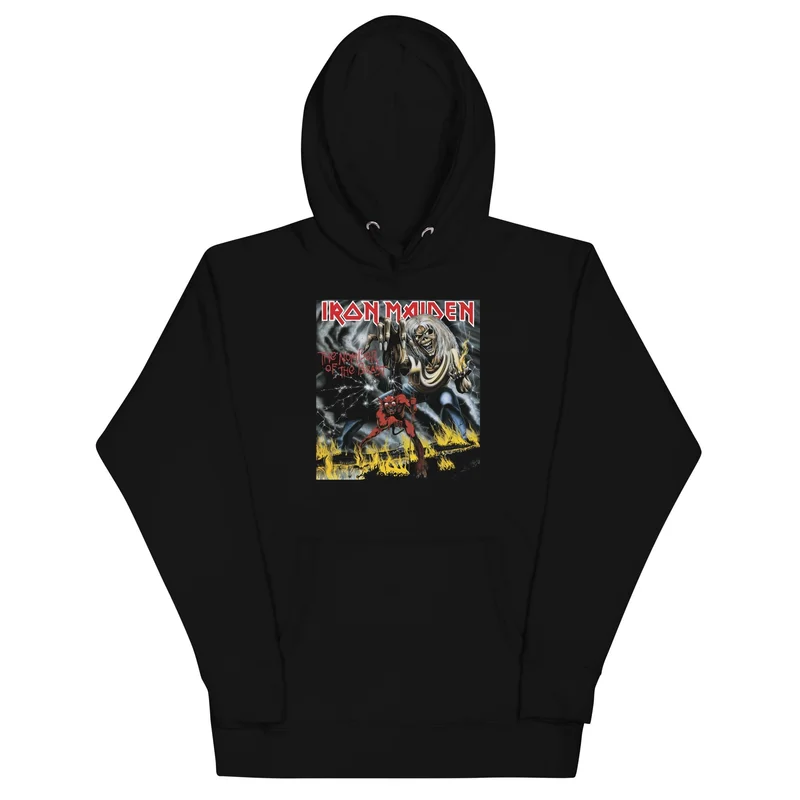 Iron Maiden - Darker Beast Hoodie Black