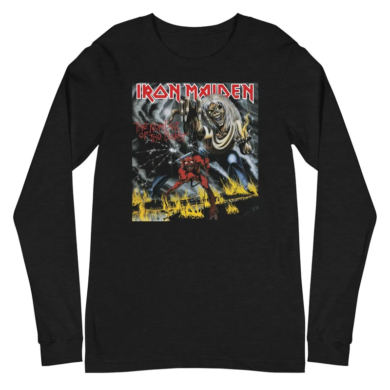 Iron Maiden - Darker Beast Long Sleeve T-Shirt Black