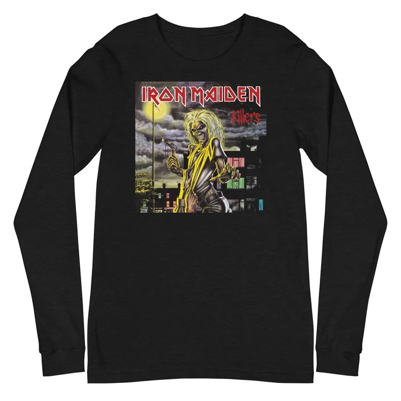 Iron Maiden - Darker Killers Long Sleeve T-Shirt Black