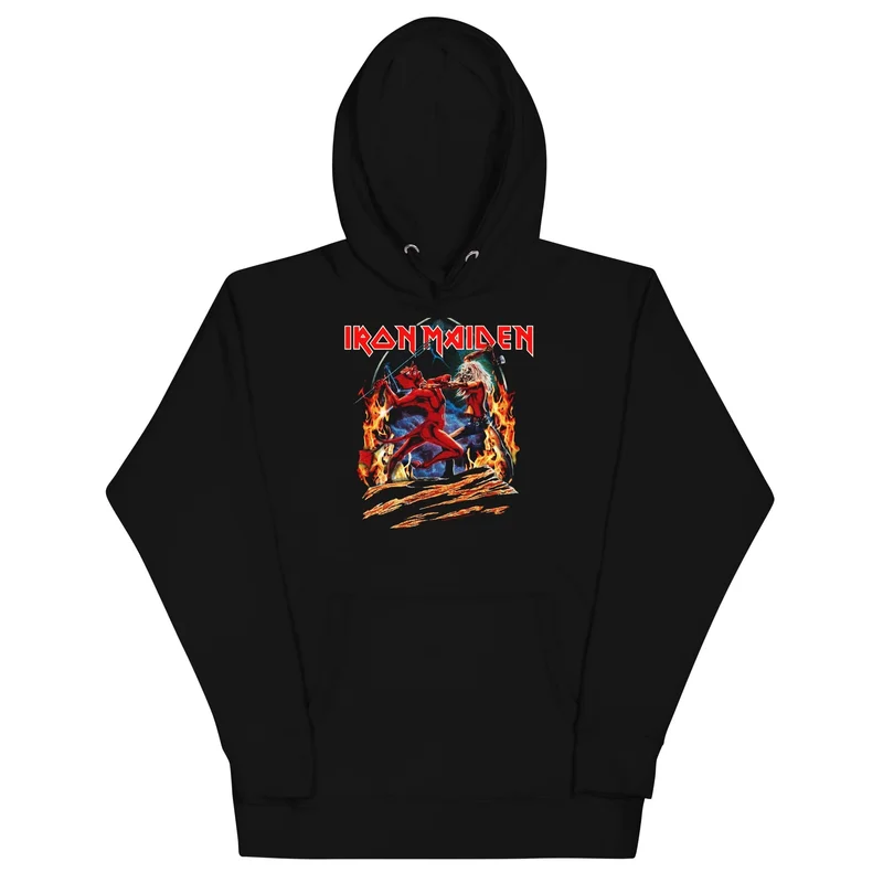 Iron Maiden - Devil Battle Hoodie Black