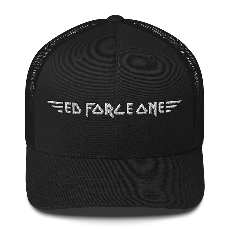 Iron Maiden - Ed Force One Trucker Hat Black