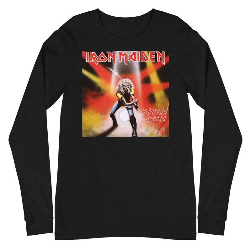 Iron Maiden - Japan Long Sleeve T-Shirt Black