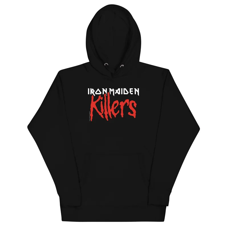 Iron Maiden - Killers Drip Hoodie Black
