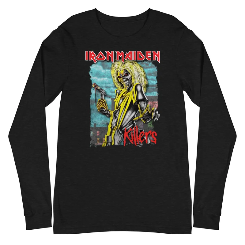 Iron Maiden - Killers Long Sleeve T-Shirt Black