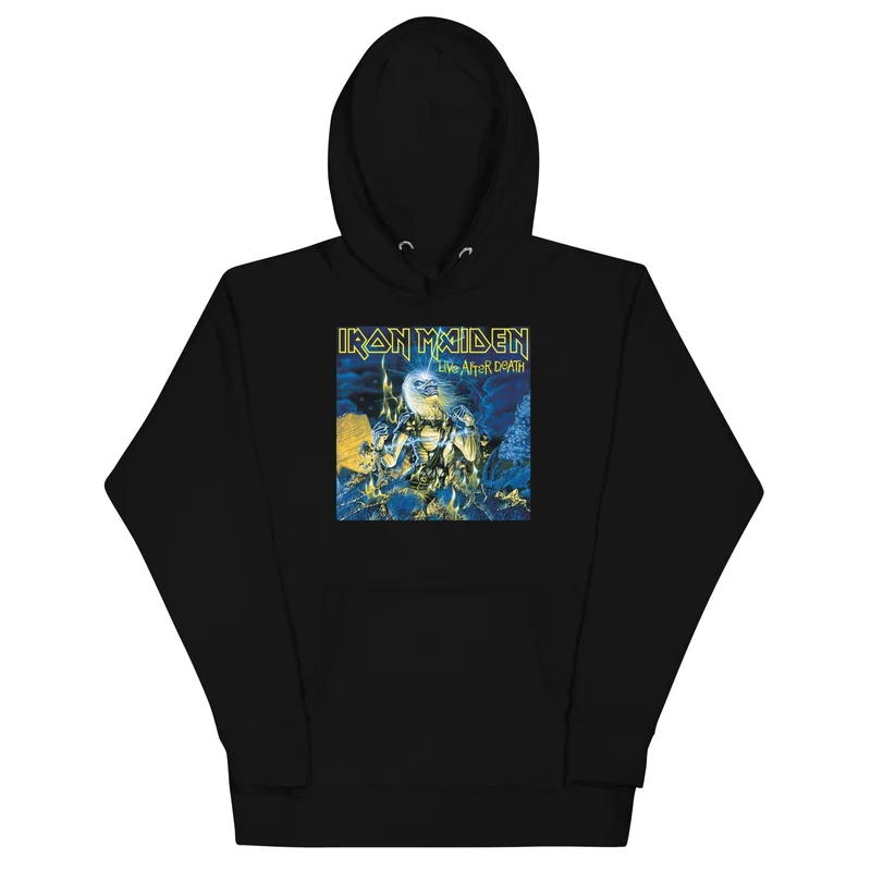 Iron Maiden - Life After Death Hoodie Black