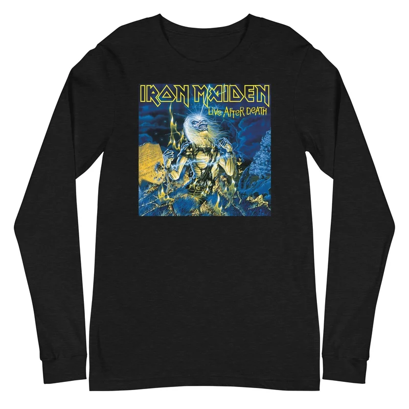 Iron Maiden - Life After Death Long Sleeve T-Shirt Black