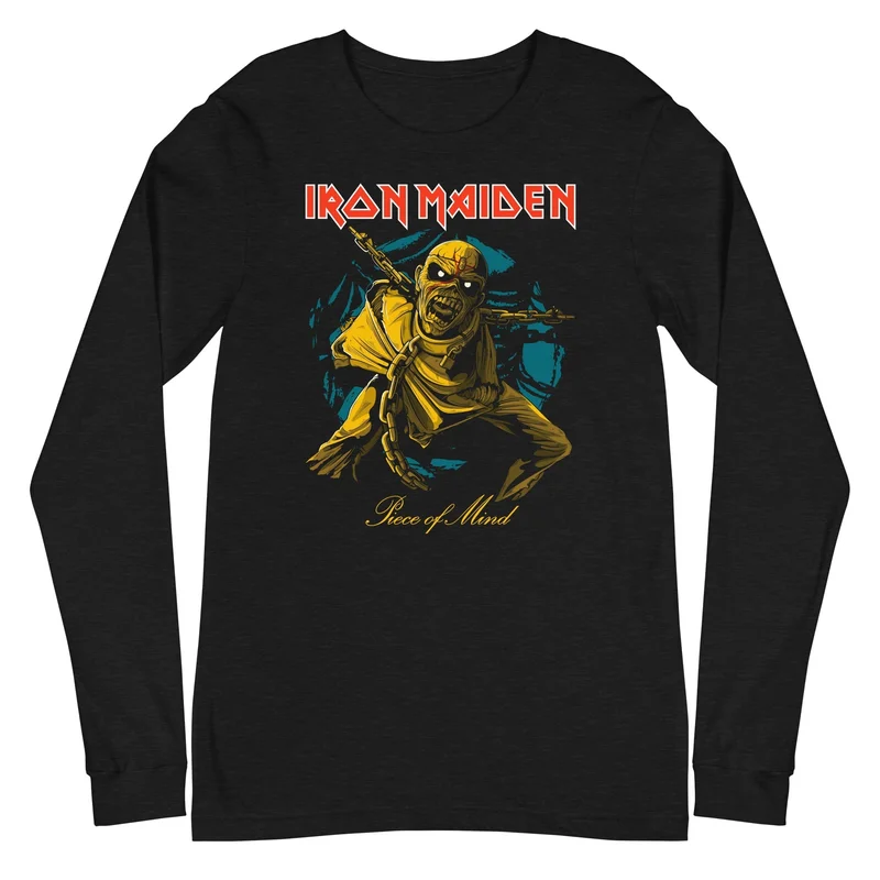Iron Maiden - Mummy Long Sleeve T-Shirt Black
